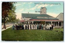 1913 Petticord Mineral Springs Cambridge Springs Pennsylvania PA Posted Postcard picture