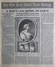 DEATH OF VIRGIL HERMANN BROCH YOUNG ROMAN POET 1945 July 8 NY Times Book Review picture