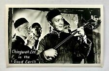 1950s Chingwah Lee Actor Good Earth Movie Scene Signed RPPC Postcard Vintage picture