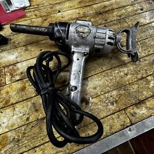 Black And Decker 3/4” Vintage Impact 375RPM Pay Drill Corded Antique Tool Steel picture