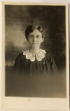 Antique Postcard RPPC, Portrait Woman, Grant Dewey Chicago, Early 1900s, AZO picture