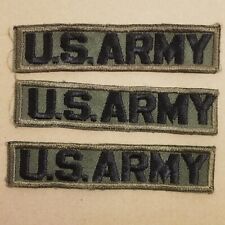 3X NOS U.S. ARMY Subdued Branch Tape Embroidered Vietnam War 67-72 picture