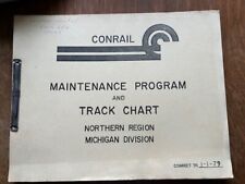 VERY RARE ISSUE  Conrail MICHIGAN DIVISION track chart  01/01/1979  GREAT FIND picture