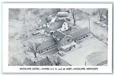 c1940s Aerial View Of Wickliffe Motel Wickliffe Kentucky KY Unposted Postcard picture