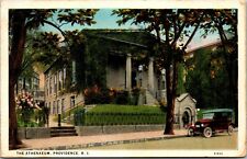 Vtg Providence Rhode Island RI The Antenaeum Subscription Library 1920s Postcard picture