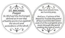 Religious Gifts Saint St Michael The Archangel Prayer Protect Us Pocket Token picture