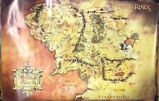 Middle Earth map poster 24 x 36
