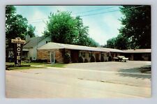 Benton KY-Kentucky, Shamrock Motel Advertising, Vintage Souvenir Postcard picture