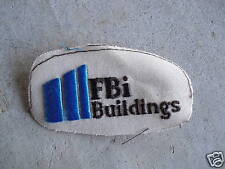VINTAGE Uniform Patch FBI Buildings LOOK  picture
