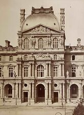 BALDUS Edouard, Pavillon Richelieu, Le Louvre, Paris circa 1859 vintage signed picture