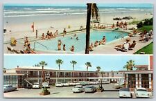 Vintage Postcard Royal Beach Motel Daytona Beach FL Florida H2 picture