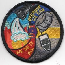 NAVY HSC-28 WE DO IT ALL BECAUSE WE CAN DET ROUND MILITARY EMBROIDERED PATCH picture