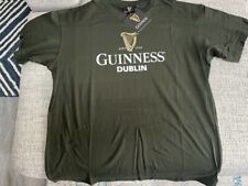 Guinness Official Merchandise Dublin Ireland  T SHIRT ADULT SIZE L NWT picture