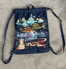Walt Disney World Cinch Bag Navy Adult Disney Parks picture