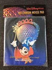 Wizard Mickey Mouse Walt Disney World 25th Anniversary Mouse Pad 2000 Epcot New picture