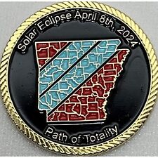 Total Solar Eclipse Challenge Coin 2024 picture