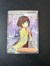 Erika's Invitation Ultra Rare Pokemon Card - 196/165 Scarlet Violet 151 picture