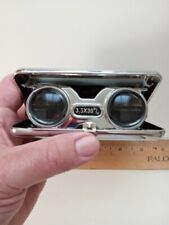 Vintage 3.5 x 30mm Folding Sports Opera Glasses Binoculars Made In China  picture