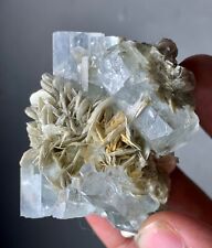 398 Carats Terminated Aquamarine Crystal Specimen From Skardu Pakistan picture