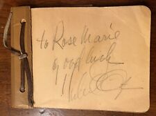 (4)Celebrity Signed Autograph Scrapbook 'Oldies' Lot Duke Ellington, Van Johnson picture