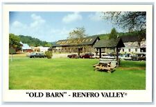 c1950 The Old Barn Club House Museum Car View Renfro Valley Kentucky KY Postcard picture