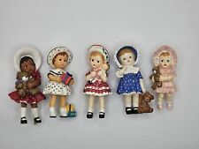Effanbee Doll Ornaments - Lot of 5 Figurines picture