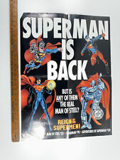 Lot (x19) Death Funeral Return of Superman STORE Retail Display Posters L@@K 54