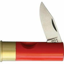 New Antonini Shotgun Shell Knife Red Folding Poket Knife 1301/R-S picture