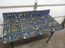 1995 Pennsylvania License Plate Lot Of 30 picture