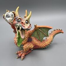 Franklin Mint Mood Dragon COCKY Swarovski Round Crystal Limited Edition/numbered picture