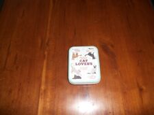 New Ridley's Illustrated Playing Cards Cat Lover's In A Collectible Tin  picture