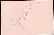 Joey Bishop d2007 signed autograph 3x5 Cut American Entertainer on Television picture