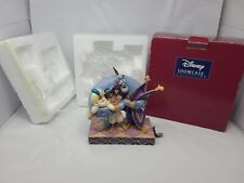 Disney Traditions by Jim Shore Aladdin Genie Carpet Group Hug Figurine  picture