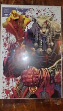 SKYBOUND X #25 Kirkham BATTLE DAMAGED TRADE INVINCIBLE WHATNOT NM picture