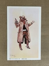 Postcard Cowboy Artist Charles M. Russell Here’s How Western Vintage PC picture