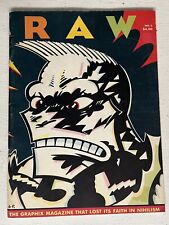 RAW Volume 1 # 3 The Graphix Magazine Art Spiegelman MAUS Chapter 2 RARE picture