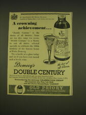 1963 Domecq's Double Century Sherry Ad - A crowning achievement picture