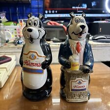 Vintage Hamms Beer Bear Decanter 1972 & 1973 Porcelain Ceramic Advertising Dusty picture