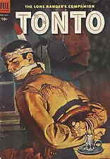 Lone Ranger's Companion Tonto, The #15 VG; Dell | low grade - May 1954 western - picture