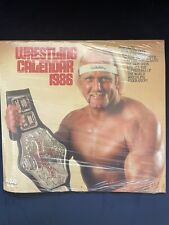 Vintage WWF 1986 calendar.   Brand New.  In Original Sealed Package picture