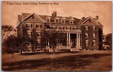 Chapin House Smith College Northampton Massachusetts MA Building Postcard picture