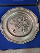 Franklin Mint Victory at Yorktown 1781 Pewter Am. Revolution IOB picture