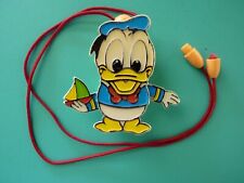 Vintage Walt Disney Productions Toybox Crib Pull Toy Baby Donald Duck picture