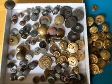 Lot Vintage Antique? Military & Red Cross, Boy Scouts Buttons, Pins picture