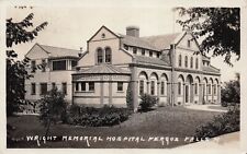 RPPC Fergus Falls Minnesota Wright Memorial Hospital 1920s Photo Postcard E7 picture