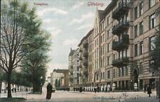 Sweden Gothenburg Vasagatan Postcard Vintage Post Card picture
