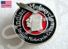 INDIAN MOTORCYCLE VEST PIN LAPEL HAT BADGE ~1-3/4