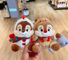 Disney authentic 2023 Christmas Chip Dale Plush Set 6inches Disneyland Exclusive picture