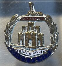 Military WW1 Dorsetshire Regiment Silver Sweetheart Dorset Button Badge picture