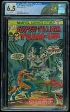 Marvel Super Villain Team Up #1 CGC 6.5 Marvel Comics 1975 Custom Dr Doom Label picture